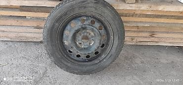айнек рамка: Дөңгөлөктөр монтажда 185 / R 15, All-season, Колдонулган, 1 даана, Жеңил унаалар, Темир — 3