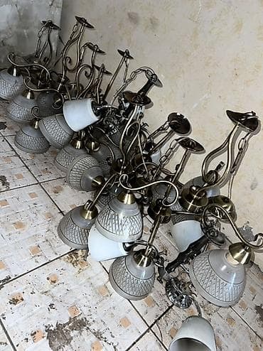 люст: Люстры потолочные, классический стиль. - Материал: металл — 3