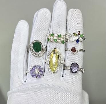 нитрат серебра купить: Кольцо, Помолвочное, Проба 925, Женские, Новый — 5