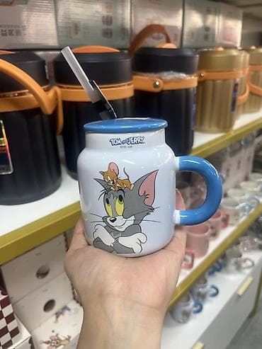 листочки: Керамические кружки с дизайнерскими принтами и рельефным декором — 10