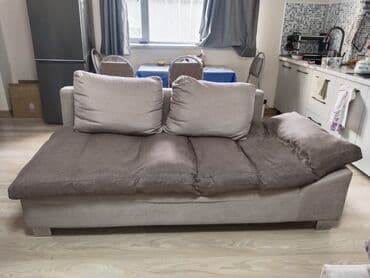 супер удобный диван: Модульный диван, Б/у — 1