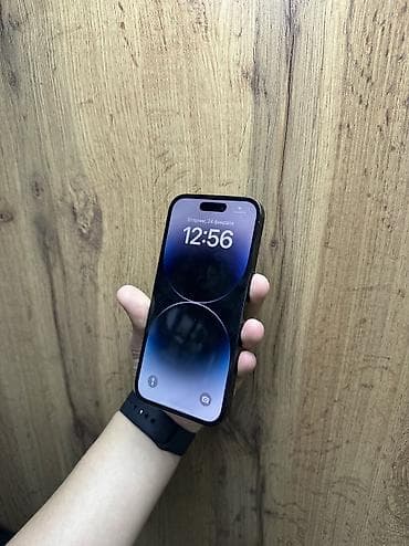 aipad mini 5: IPhone 14 Pro, Б/у, 256 ГБ, Черный, Защитное стекло, Чехол, В рассрочку, 86 % — 2