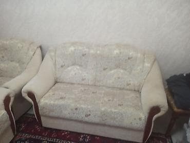 Диваны: Комплект мягкой мебели, цвет - Бежевый — 1