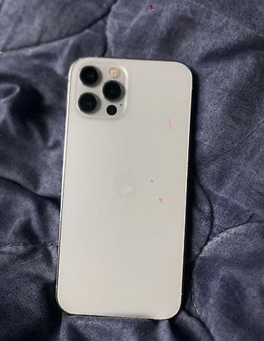 IPhone 12 Pro, Б/у, 128 ГБ, Серебристый, Защитное стекло, 78 %