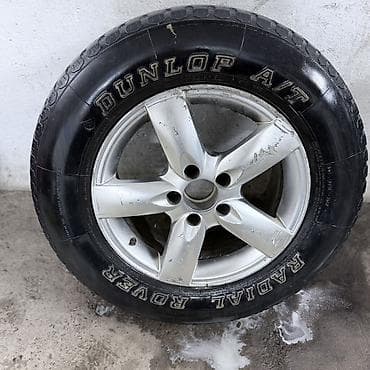Колеса в сборе 225 / 70 / R 16, Всесезонная, Б/у, 1 шт, Внедорожные (АТ/МТ), Литые, отверстий - 5