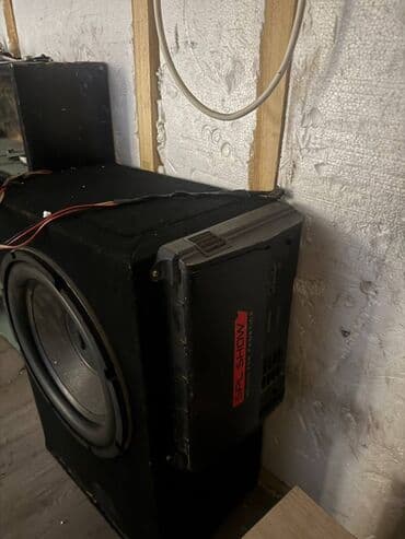 усилитель саба: Сабвуфер в корпусе с усилителем - Активный комплект для авто или — 4