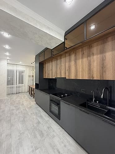 flat osh: 2 комнаты, 70 м², Асанбай мкр Элитка, 8 этаж, Дизайнерский ремонт — 10