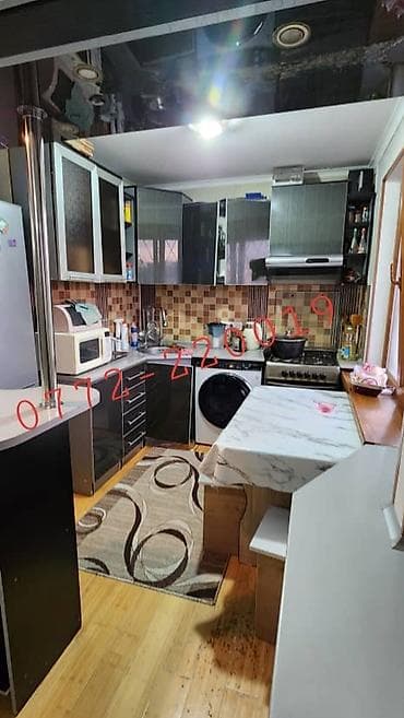 osh flat: 3 комнаты, 61 м², 104 серия, 5 этаж, Дизайнерский ремонт — 2