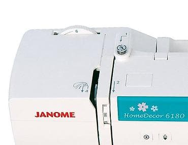 Бытовая техника: Швейная машина Janome, Компьютеризованная, Автомат — 9
