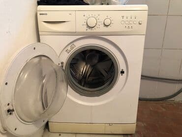 ножки для стиральной машины: Стиральная машина Indesit, Б/у, Автомат, До 5 кг, Полноразмерная — 2