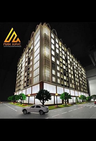 квартира в бишкеке 2 комнатный: 2 комнаты, 83 м², Индивидуалка, 5 этаж, Готовая ПСО (под самоотделку) — 1