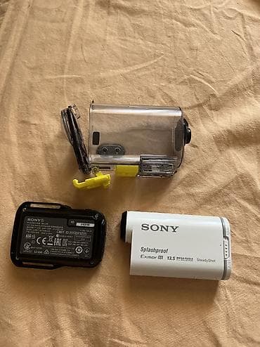 Видеокамералар: * Sony HDR-AS100V * аквабокс, * и пульт-часы Sony Все в идеальном — 2