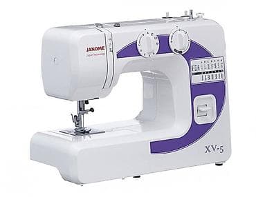 jack 4: Швейная машина Janome, Электромеханическая, Полуавтомат — 3