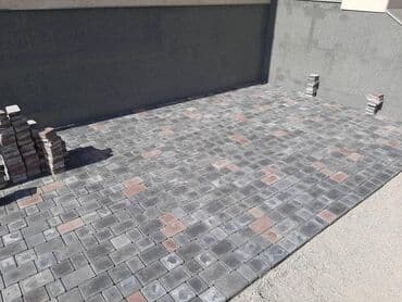 брусчатка бишкек дом брусчатки'' тротуарная плитка бордюры бишкек: Брусчатка брусчатка Бишкек брусчатка старый город укладка — 4