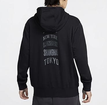 спортивка для похудения: Мужская толстовка, XL, Nike, Новый, цвет - Черный, Самовывоз, Платная доставка — 4