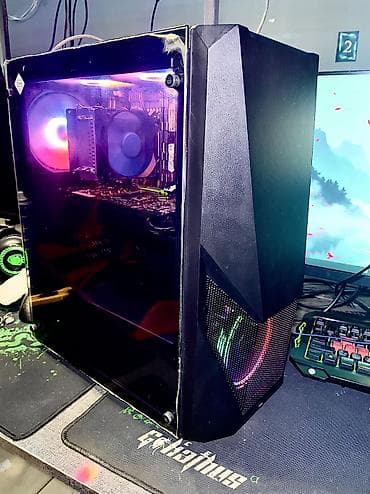 Настольные ПК и рабочие станции: Компьютер, ядер - 8, ОЗУ 16 ГБ, Игровой, Б/у, Intel Xeon, NVIDIA GeForce GTX 1060, HDD + SSD — 2