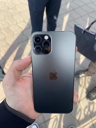 poco 12: IPhone 12 Pro, Б/у, 128 ГБ, Черный, Защитное стекло, Чехол, 78 % — 1