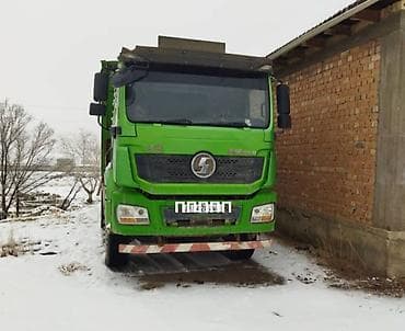 Самосвал Shaanxi (Shacman) серии M3000, зеленый, колесная формула 6x4