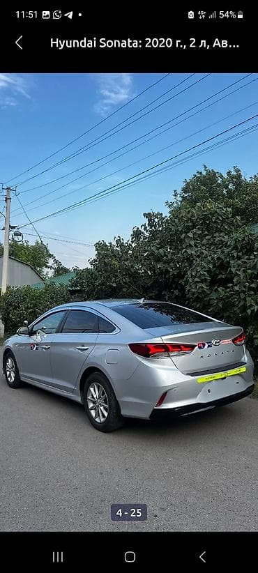 корейские моторы: Hyundai Sonata: 2020 г., 2 л, Автомат, Газ, Седан — 5