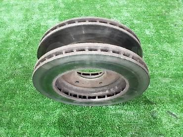 lancer: Комплект тормозных дисков Mitsubishi 1998 г., Б/у, Оригинал, Япония — 1