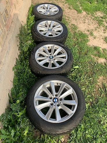 daf 75: Колеса в сборе 225 / 55 / R 17, Зима, Б/у, Комплект, Легковые, Литые, отверстий - 5 — 2