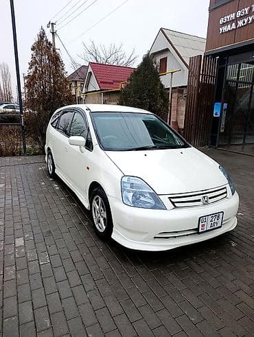 Транспорт: Honda Stream: 2002 г., 0.2 - engine capacity л, Автомат, Газ, Вэн/Минивэн — 4