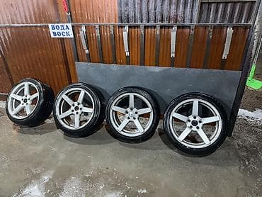 фары на w210: Колеса в сборе 225 / 45 / R 18, Лето, Б/у, Комплект, Легковые, Литые, отверстий - 5 — 1