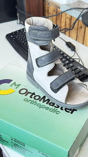 ортопедические обуви: Ортопедические сандалии OrtoMaster для детей - Модель: высокие — 1