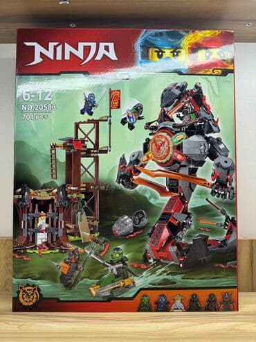 Lego Ninja🥷 704 детали Самая низкая цена в городе 🏙️ 6 фигурок 🥷 at lalafo.kg Lego Ninja🥷 704 детали Самая низкая цена в городе 🏙️ 6 фигурок 🥷