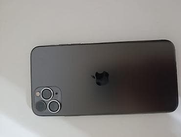 11 айфон про макс: IPhone 11 Pro Max, Б/у, 64 ГБ, Графит, Чехол, Зарядное устройство, Защитное стекло, 100 % — 1