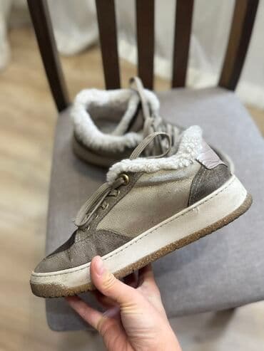 женские брендовые туфли недорого: Зимние кеды/кроссовки с меховой подкладкой - снаружи натуральная — 7