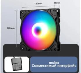 корпусы для пк: Корпус ПК, Новый, Aeromax, цвет - Черный — 3