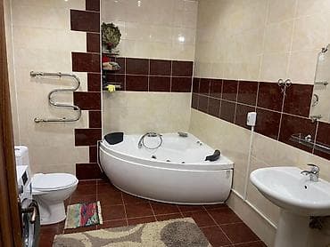 flat osh: 2 комнаты, 79 м², Джальская больница Элитка, 3 этаж, Евроремонт — 5