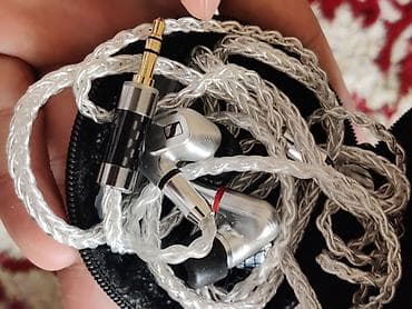 15 pro ma: Проводные гарнитуры, Sennheiser, Новый, цвет - Серебристый — 3