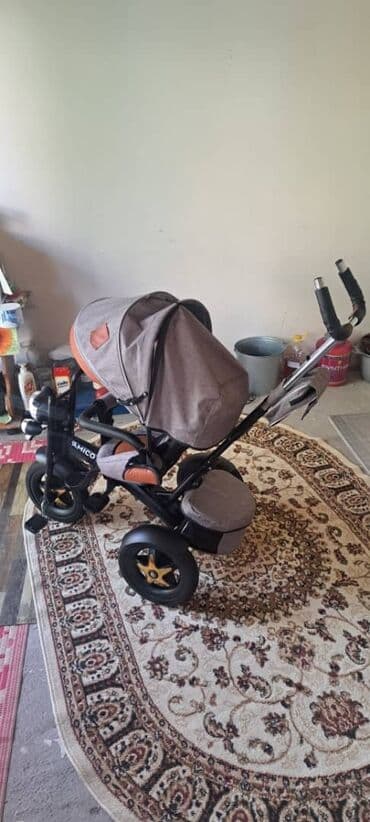 трехколесный велосипед для взрослых цена: Детский велосипед‑коляска (трицикл) с родительской ручкой и капюшоном — 5