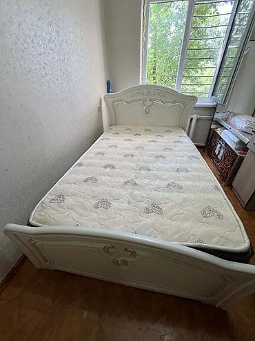кровать односпальный: По городу бесплатно доставим 200/120 размер Односпальная кровать с — 3