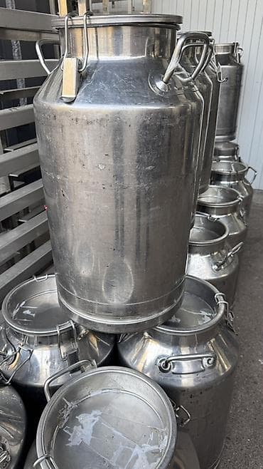 Нерж фляги с крышкой-зажимом - Материал: пищевая нерж сталь - Объём