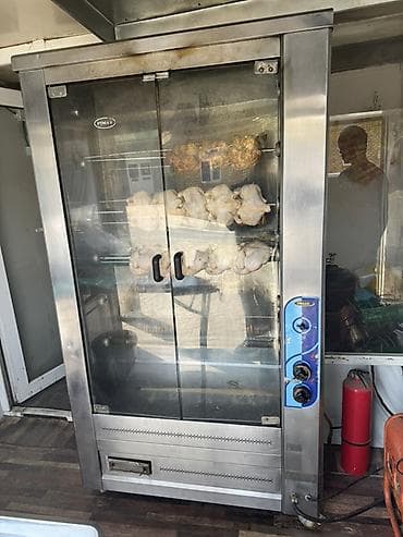 установка тандыра: Профессиональный ротационный гриль для цыплят PIMAK - Тип: гриль-шафа — 2