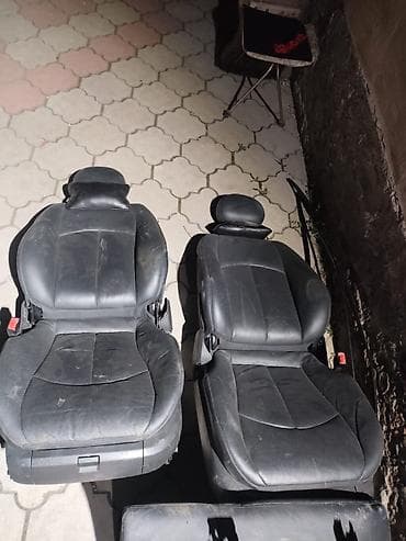 сиденья спортивные: Комплект сидений, Кожа, Mercedes-Benz 2004 г., Б/у, Оригинал, Германия — 2