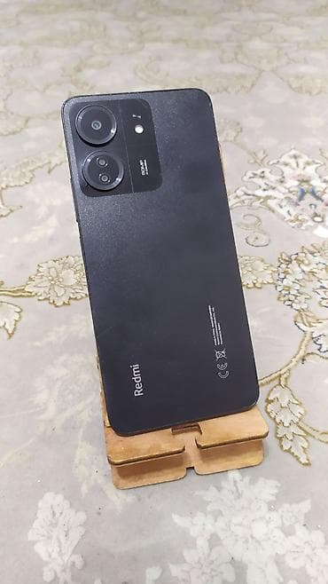 red: Redmi, Redmi 13C, Б/у, 128 ГБ, цвет - Черный, 2 SIM — 3