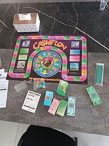настольная игра: Настольная игра Cashflow (Кэшфлоу) — обучающая экономическая игра о — 3