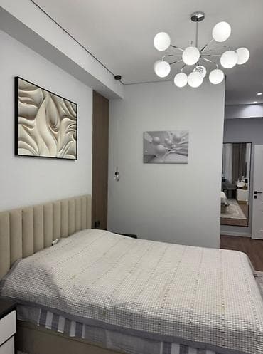 discovery studio: 3 комнаты, 109 м², Асанбай мкр Элитка, 7 этаж, Дизайнерский ремонт — 9
