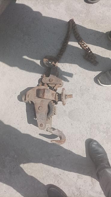 Рычажная цепная таль (ручная лебёдка с цепью и крюками) - Тип