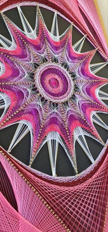 рисование по номерам: Продаб картину в стиле стринг арт. Размер 35×65 см — 2