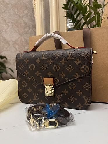 шопперы цена: Сумка Louis Vuitton Pochette Métis Monogram Модель выполнена из — 4