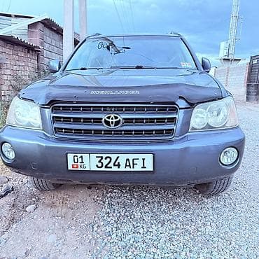 Транспорт: Toyota Highlander: 2003 г., 3 л, Автомат, Газ, Кроссовер — 6