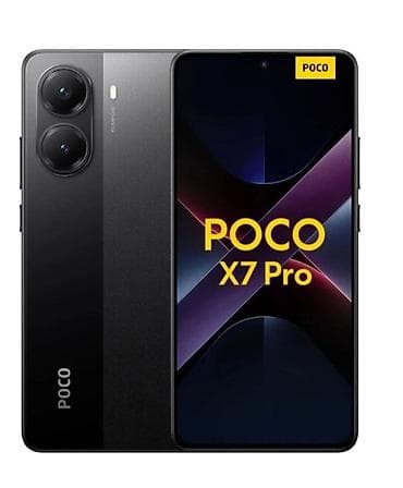 nokia c6: Poco X7 Pro, Б/у, 256 ГБ, цвет - Черный — 1