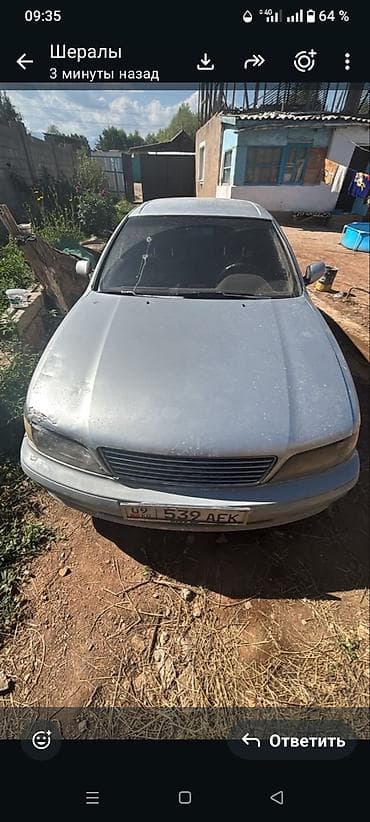 Nissan Cefiro: 1998 г., 2 л, Механика, Бензин, Седан at lalafo.kg Nissan Cefiro: 1998 г., 2 л, Механика, Бензин, Седан