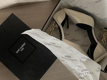 coach бишкек: Туфли, 39, Yves Saint Laurent, Жаңы, түсү - Саргыч боз — 4