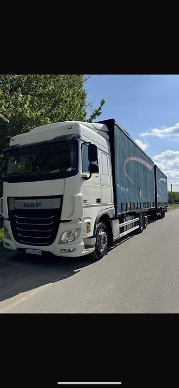 gilera runner: Тягач, DAF, Шторный — 2